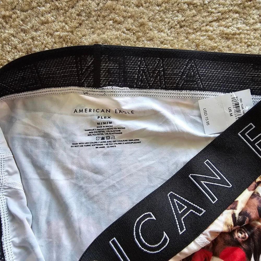 American Eagle Men's Boxer Briefs Medium Christmas